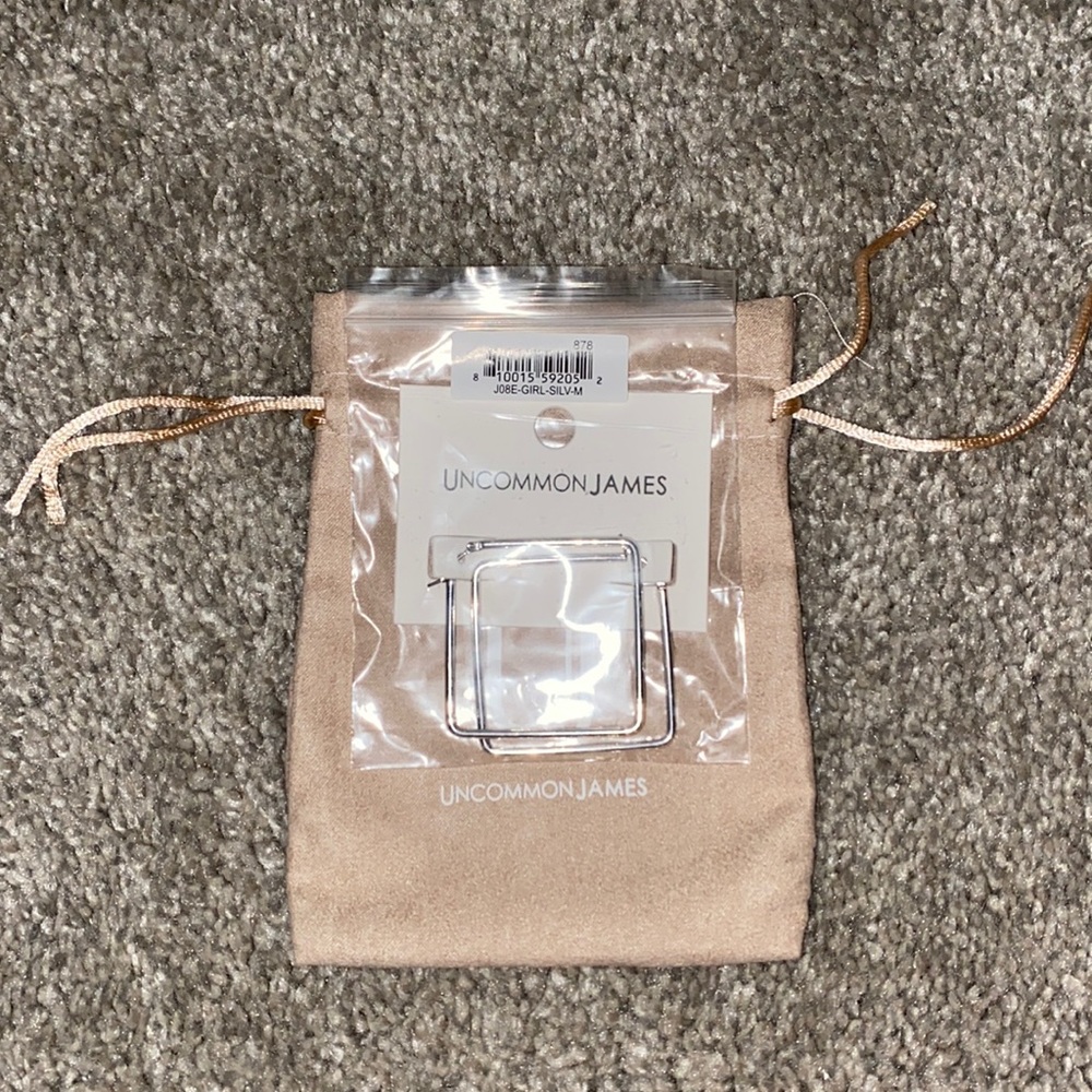 NWT Uncommon James Girl Boss Medium Earrings
